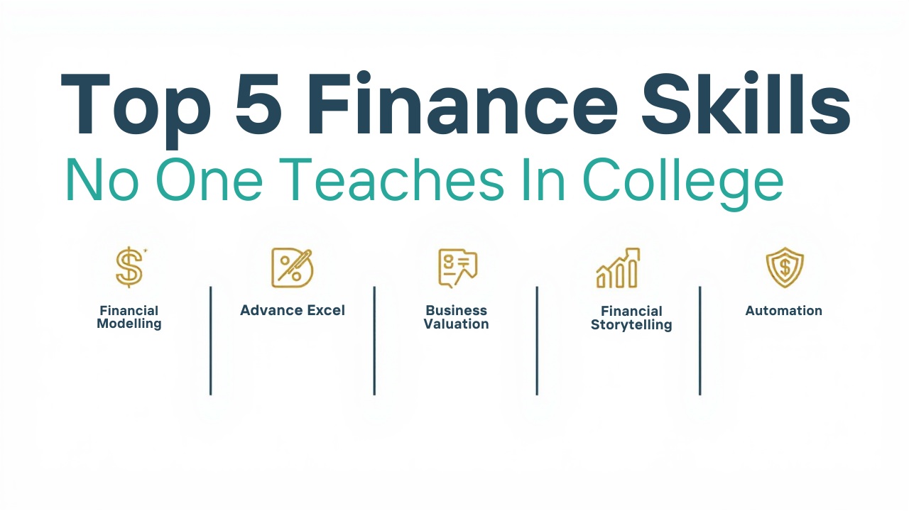 Top 5 High-Paying Finance Skills No One Teaches In College