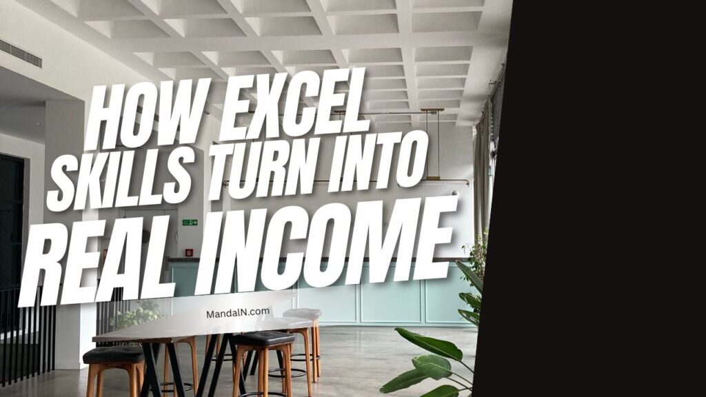 How Excel Skills Turn into Real Income (Without Fancy Degrees)